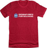 Signatures for Soldiers Distressed Logo